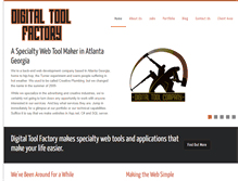 Tablet Screenshot of digitaltoolfactory.net